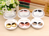 Pentagonal Star Drill Multicolor Colored Contact Lens Case
